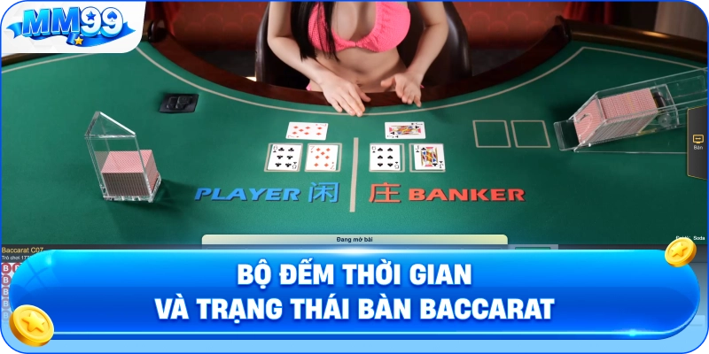 Baccarat MM99 – Nhịp Ván, Cửa Cược Và Quy Tắc Đọc Bảng Kết Quả 2 Baccarat MM99 – Nhịp Ván, Cửa Cược Và Quy Tắc Đọc Bảng Kết Quả Bộ Đếm Thời Gian Và Trạng Thái Bàn Baccarat