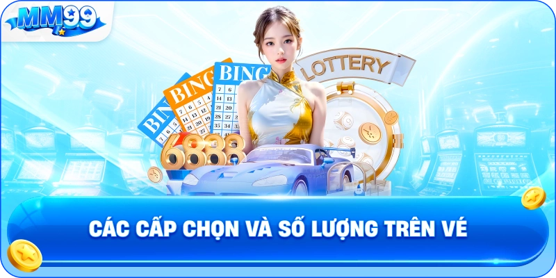 Các Cấp Chọn Và Số Lượng Trên Vé