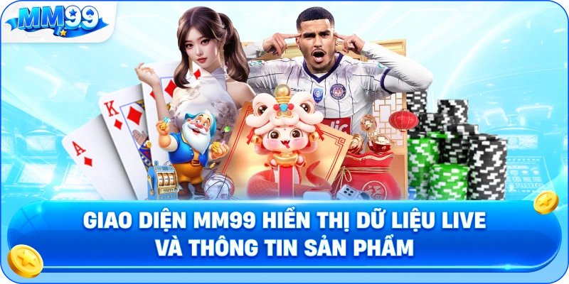 Giao Diện MM99 Hiển Thị Dữ Liệu Live Và Thông Tin Sản Phẩm