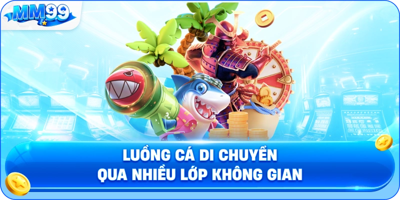 Luồng Cá Di Chuyển Qua Nhiều Lớp Không Gian